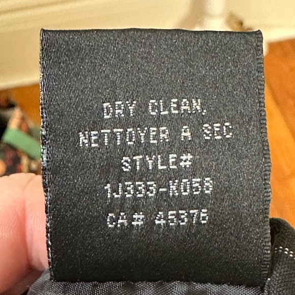 SUZY SHIER Y2K Pinstripe Skater Grunge Alt Suit Vest Size L - Picture 6 of 6